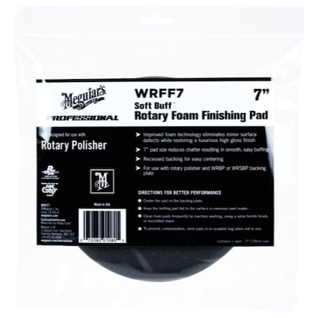 Meguiars PAD CUTTING 7" FOAM FINISHING MGWRFF7